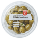 Oliven mit Basilikum
