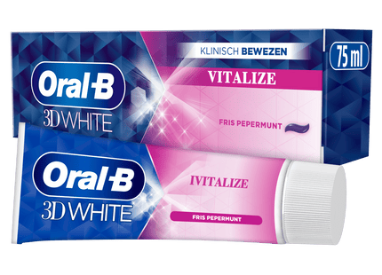 Oral-B 3D White toothpaste vitalize