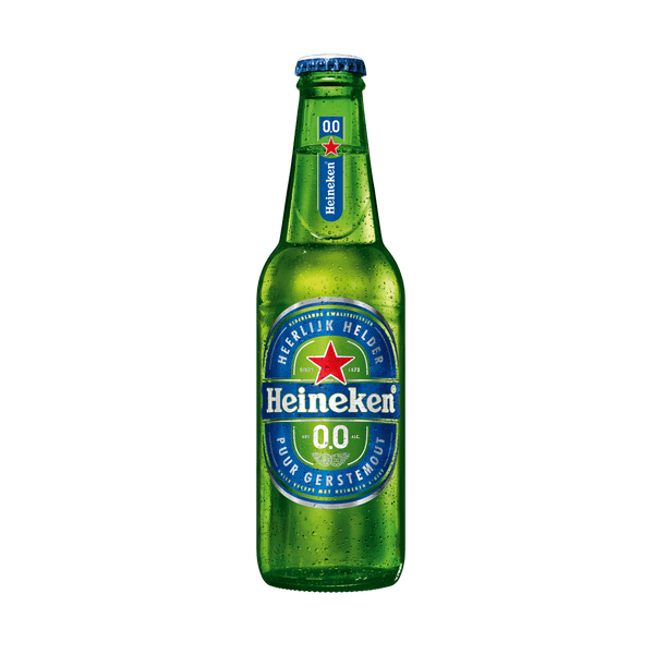 Heineken Premium pilsener 0.0 bier fles