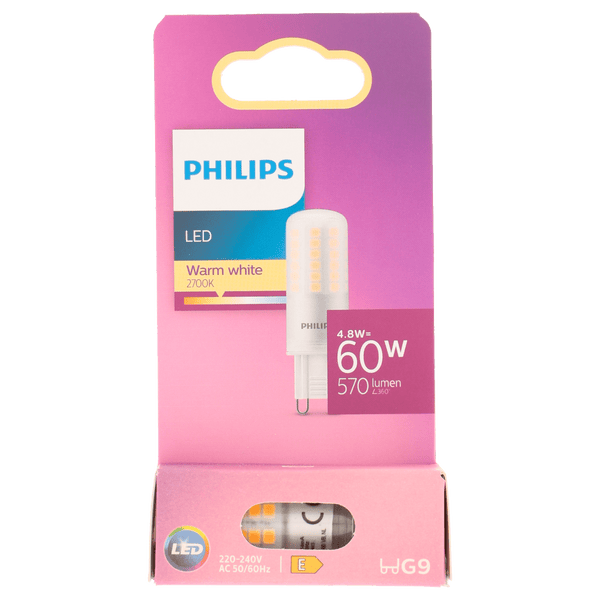Philips LED-Kapsel 60W G9 WW ND SRT6