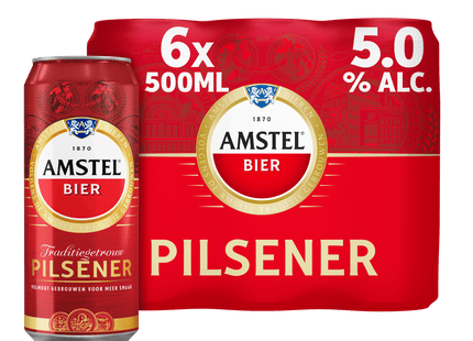 Amstel Pilsener bier