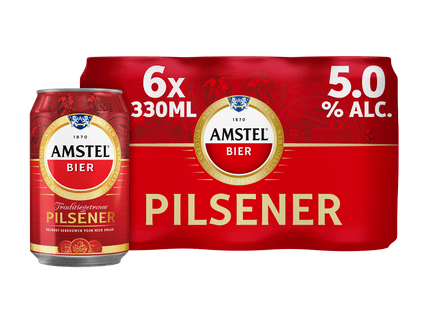 Amstel Pilsener bier