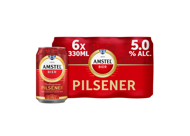 Amstel Pilsener bier blik