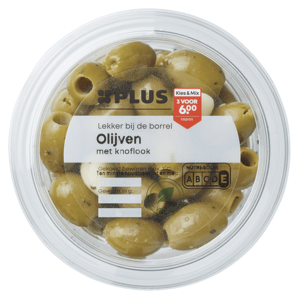 Olijven knoflook