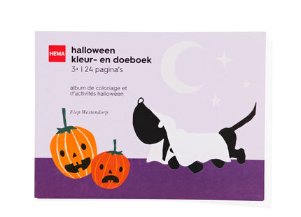 Takkie kleur- en doeboek voor Halloween 12x16.5  Dutchshopper