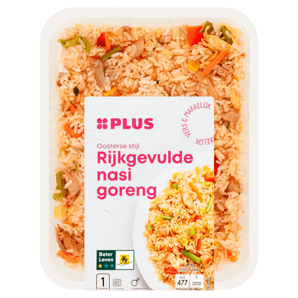 Reich gefüllter Nasi