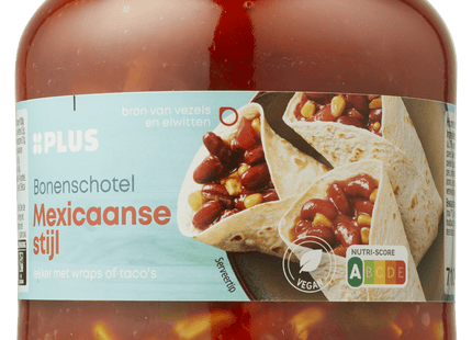 Bonenschotel Mexicaans