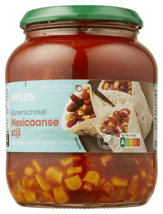 Bonenschotel Mexicaans