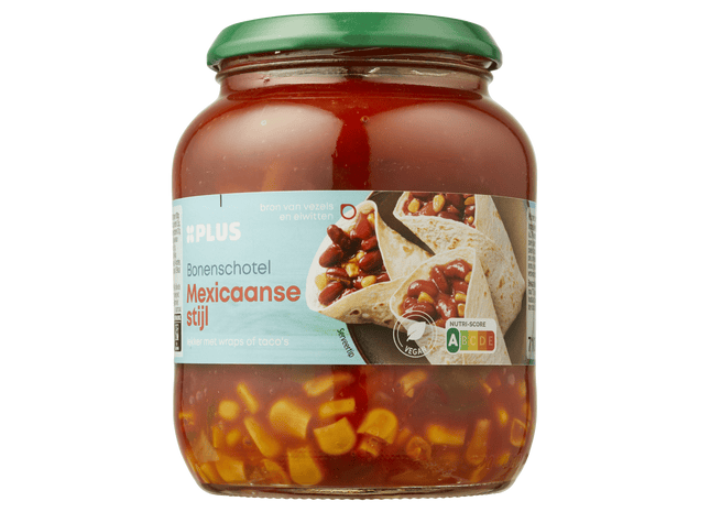 Bonenschotel Mexicaans