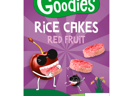 Goodies Rice cakes rood fruit
