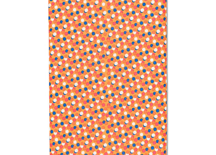 papieren tafelkleed 138x220 oranje