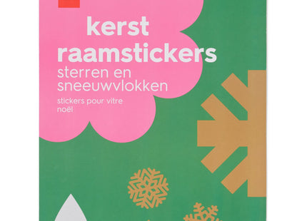 raamstickers sneeuwvlokken