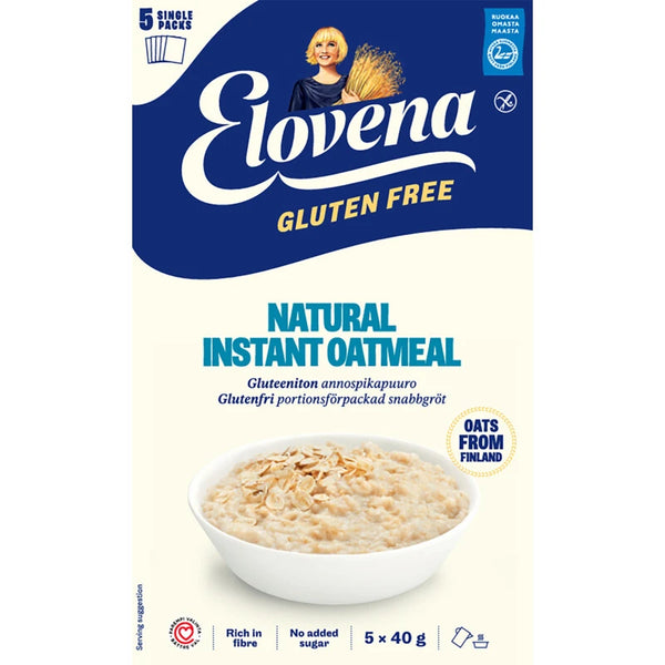 Elovena Natural Instant-Haferflocken glutenfrei