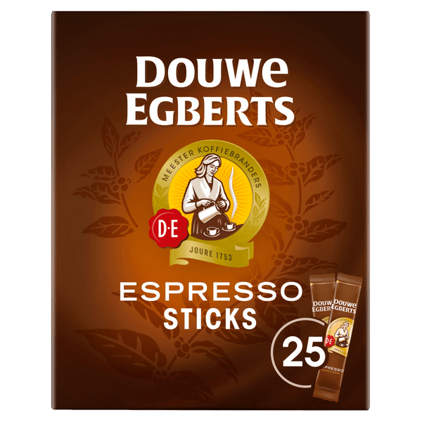 Douwe Egberts Espresso sticks oploskoffie