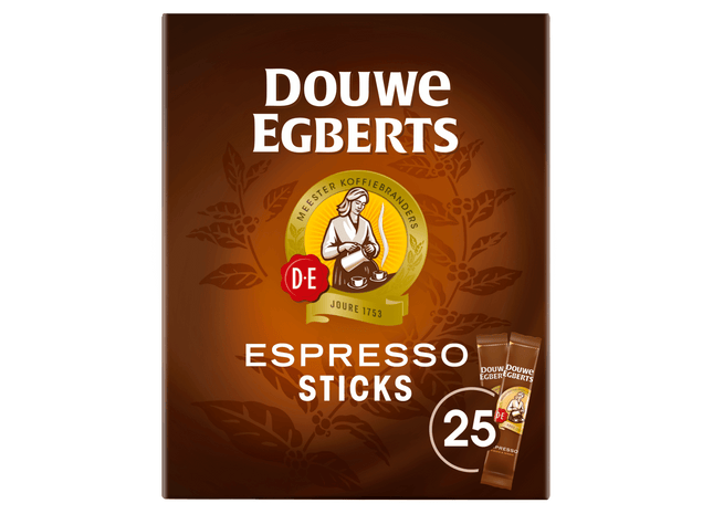 Douwe Egberts Espresso sticks oploskoffie