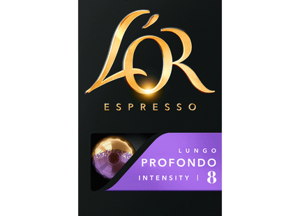 L'Or Lungo profondo coffee cups