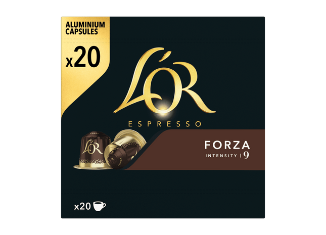 L'Or Espresso Forza Kaffeetassen im Vorteilspack