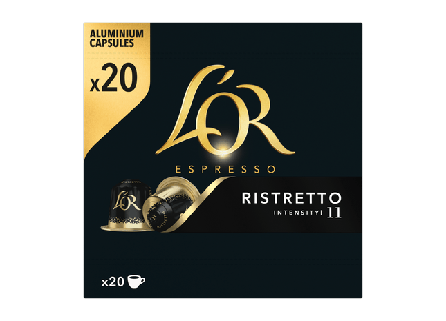 L'Or Ristretto Kaffeetassen im Vorteilspack