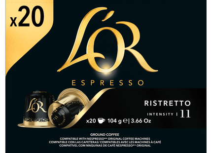 L'Or Ristretto voordeelpak koffiecups