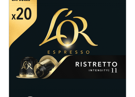 L'Or Ristretto value pack coffee cups