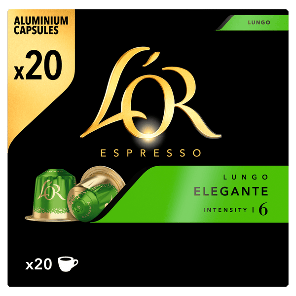 L'Or Lungo elegant value pack coffee pods