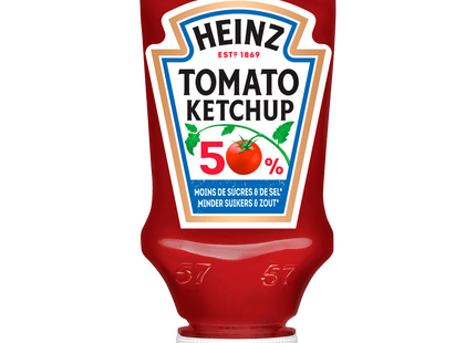 Heinz Ketchup 50% less sugars and salt