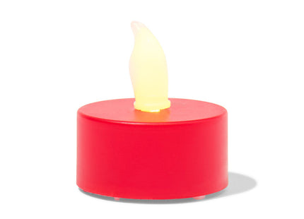 theelichtjes LED rood - 2 stuks