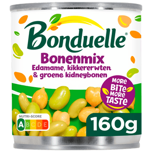Bonduelle Bonenmix edame en kikkerwerten