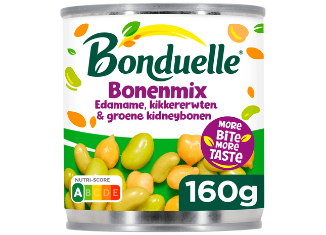 Bonduelle Bonenmix edame en kikkerwerten