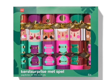 feestwens met spel notenkraker print