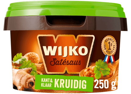 Wijko Satésaus kruidig kant en klaar