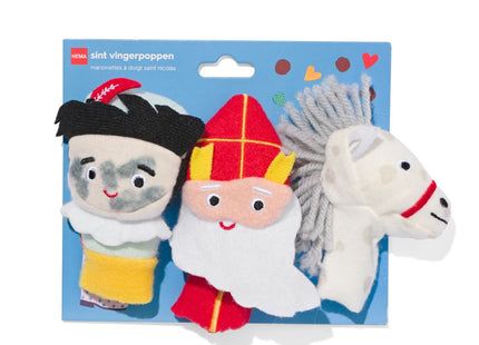 finger puppets Santa - 3 pieces