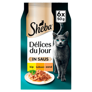 Sheba Délices du jour gevogelte