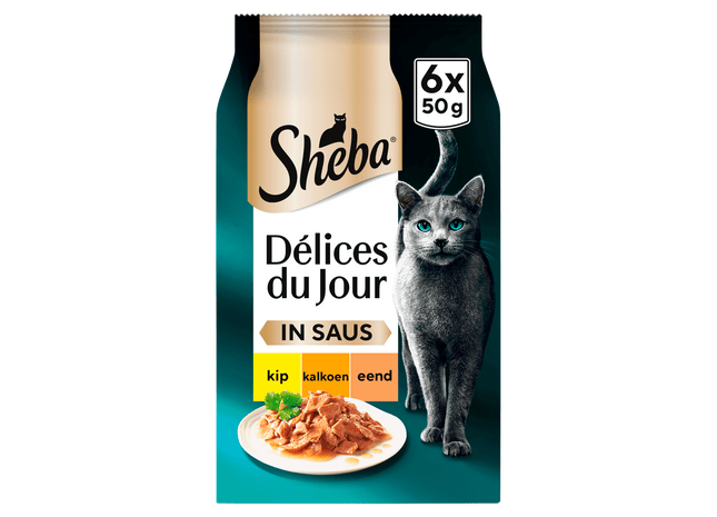 Sheba Délices du jour gevogelte