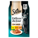 Sheba Délices du jour gevogelte in saus