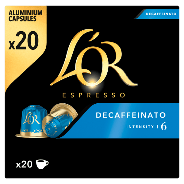 L'Or Koffiecups decaffeinato