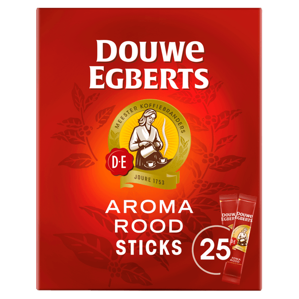 Douwe Egberts Aroma rot löslicher Kaffee Sticks