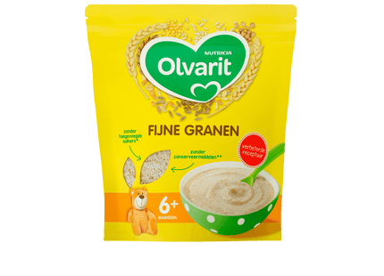 Olvarit 6+mth Porridge Fine Grains