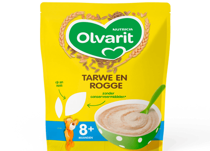 Olvarit 8+month Porridge Wheat Rye