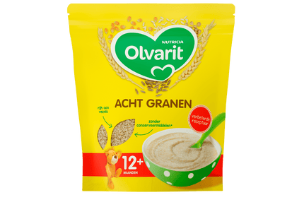 Olvarit 12+months Porridge Eight Grains
