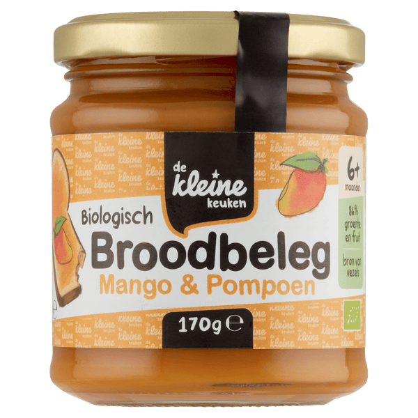 The Little Kitchen Organic mango and pumpkin spread 6+