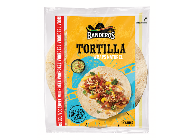 Banderos Tortilla wraps 12st