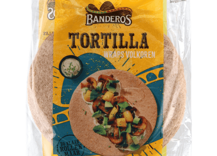 Banderos Tortilla wraps whole wheat