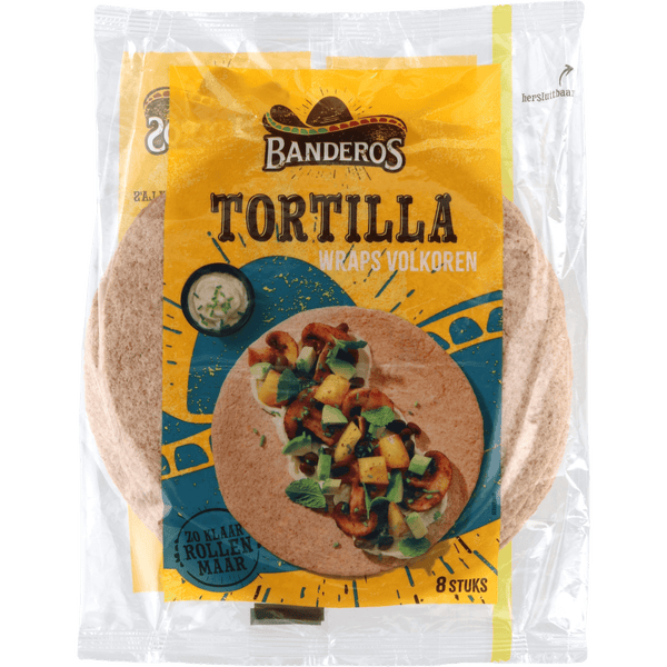 Banderos Tortilla-Wraps Vollkorn