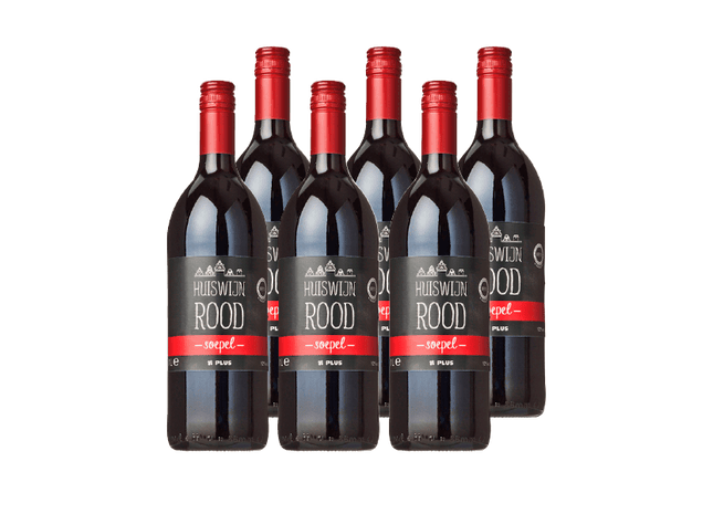 Huiswijn Rood fruitig soepel