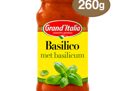 Grand'Italia Basilico pasta sauce