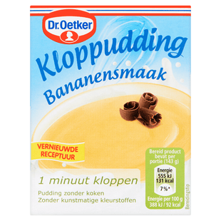 Dr. Oetker Kloppudding-Bananengeschmack