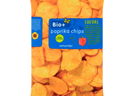 BIO+ Organic paprika chips