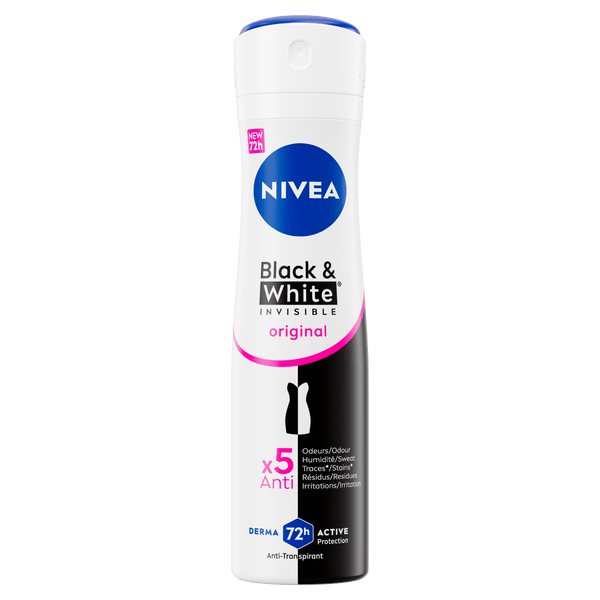 Nivea Deo spray invisible black&white