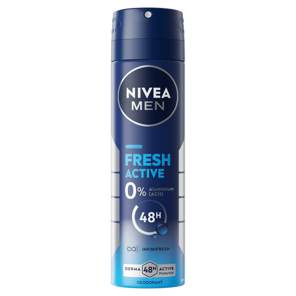 Nivea For Men Deodorant Spray Fresh Active